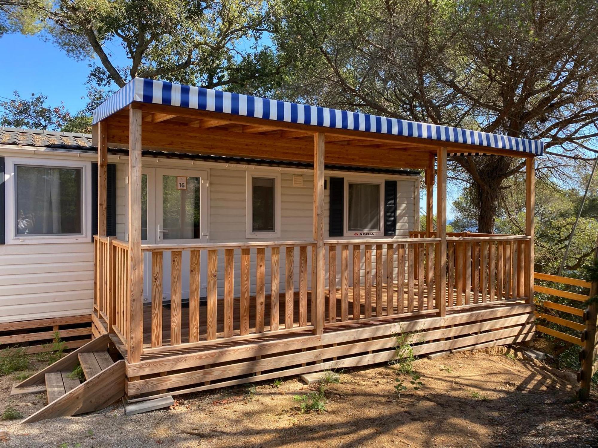 יורט דה מאר Albatross Mobile Homes On Camping Cala Canyelles מראה חיצוני תמונה